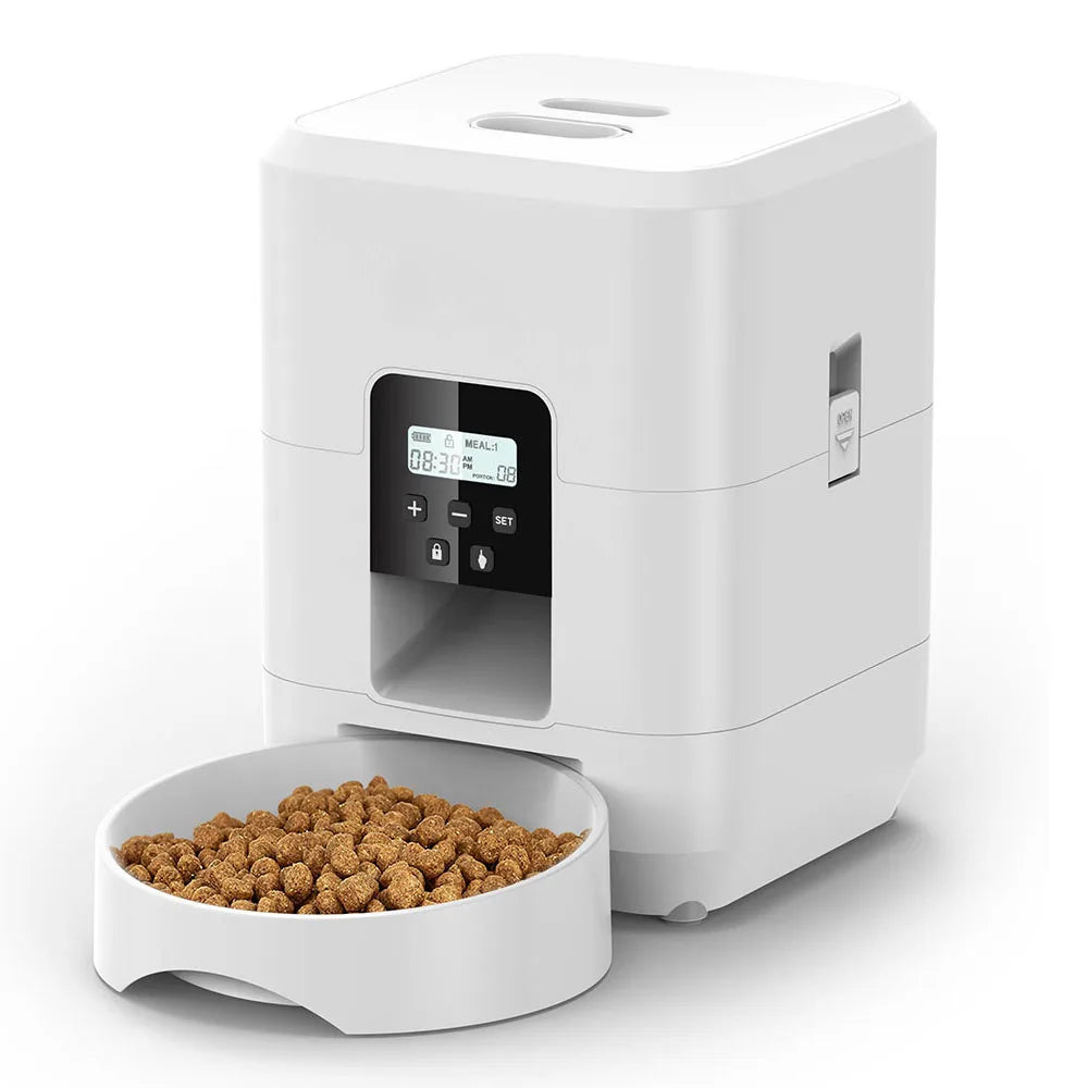 Smart Pet Feeder Automatic Cat Feeder Dog Slow Food Machine With Timed Quantitative Automatic Cat Food Dispenser Cat Dog Bowl 