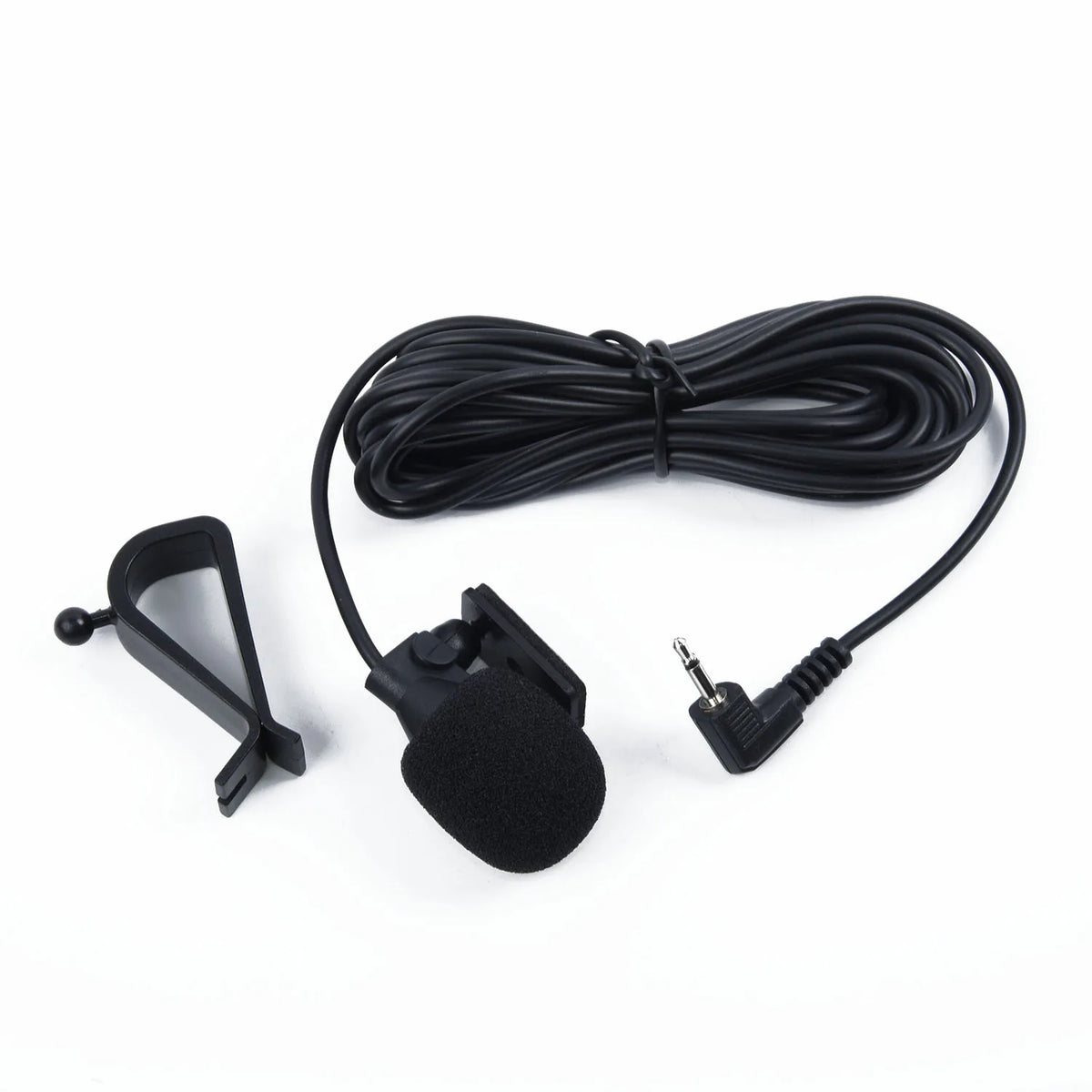 Microfono per auto da 3 metri, microfono esterno da 2.5mm per autoradio Pioneer, ricevitore radio, microfono per chiamate in vivavoce