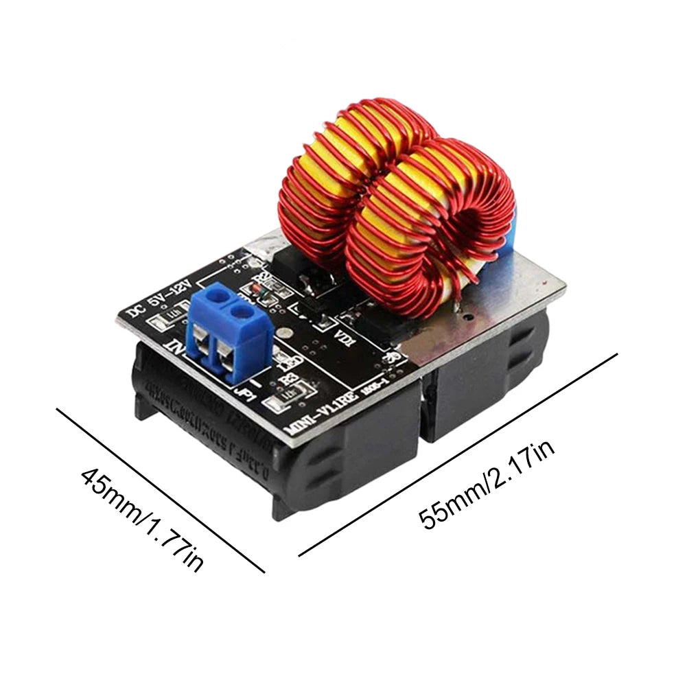 Mini ZVS Induction Heating Module with Coil
