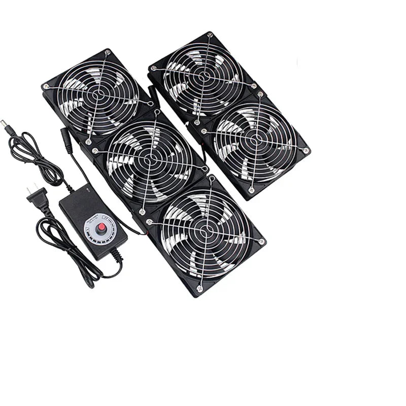 Chladicí ventilátor 120 mm a možnosti regulace rychlosti
