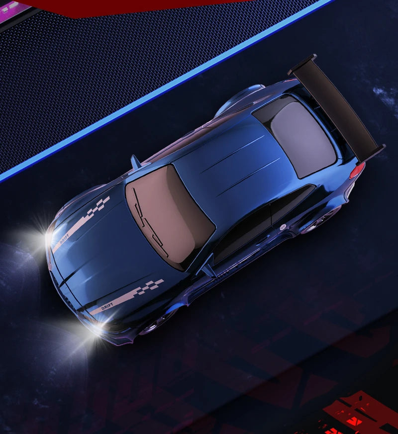 1/64 2.4G High speed Drift Rc Car 4WD Remote Control Car Four Wheel Drive Radio Controlled Mini GTR Racing Model Boy Toy Gift 