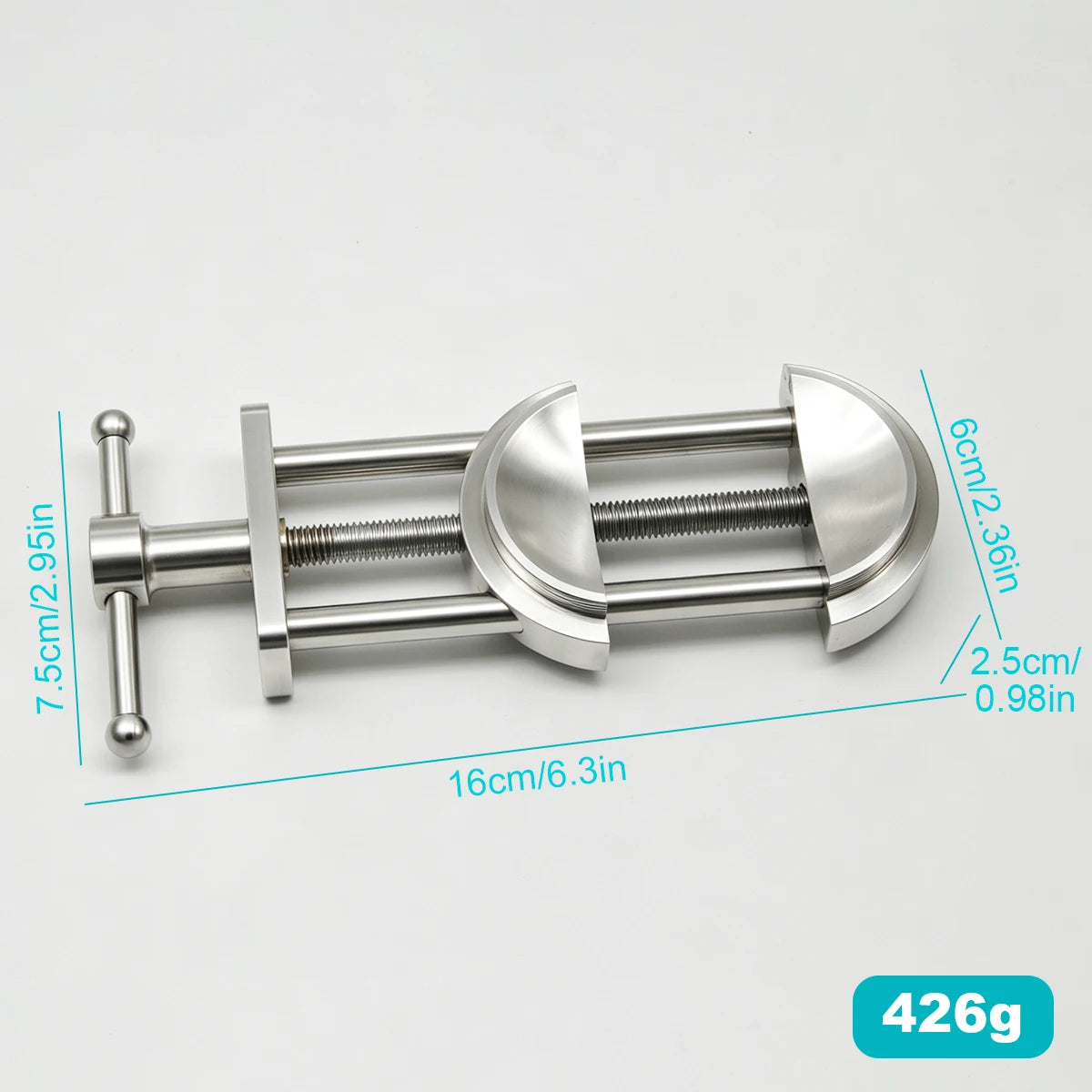 Stainless-Steel Camera Lens Ring Repair Vise