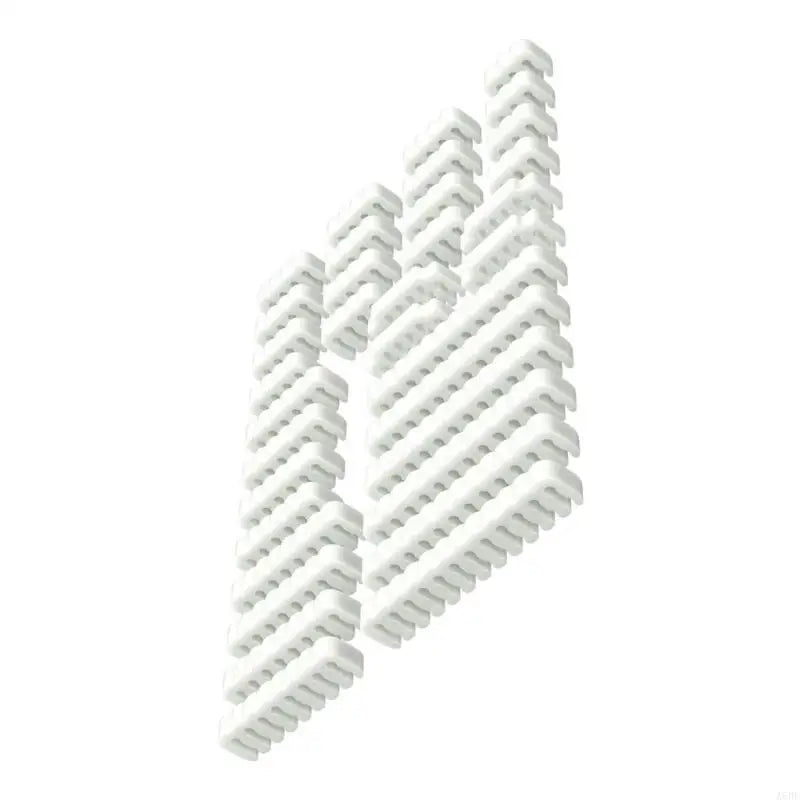 Acrylic PC Cable Combs, 34-Piece Set