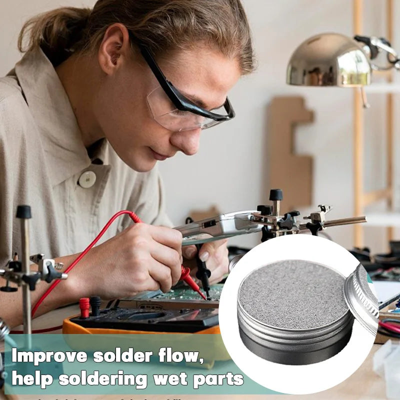 Soldering Iron Tip Cleaner and Restorer - Lead-Free Soldering Tips for IronMaintenance and Performance Enhancement"