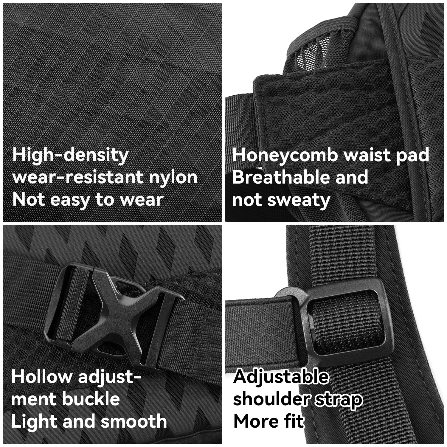 7.9L Lightweight Hiking Backpack with Detachable Strap