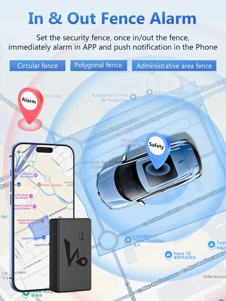 Strong Magnet 4G Car GPS Tracker Vehicle Locator Vibration Alarm Long Standby 20000/10000mAH Battery with Free APP