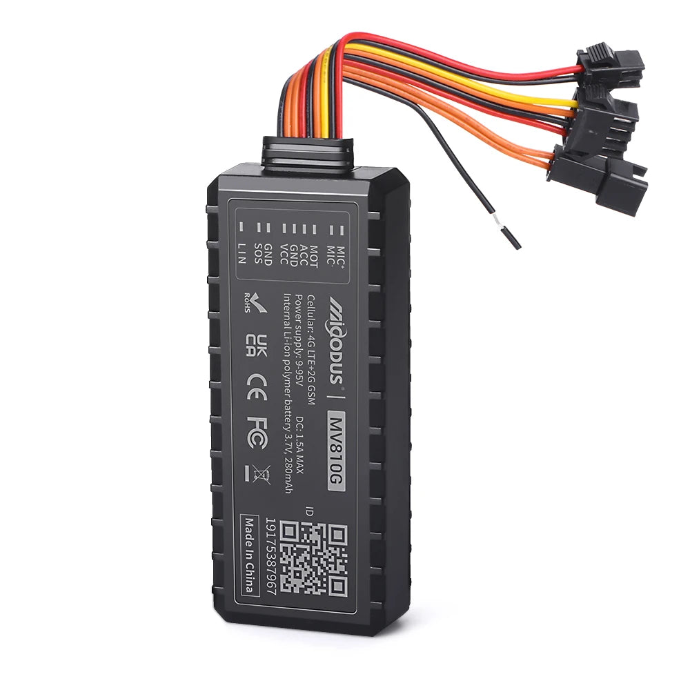 GPS Rastreador Car 4G GPS Tracker MiCODUS MV810G 9-95V Door Open Alert Cut Off Fuel Mini GPS Vibrate ACC SOS Alarm PK J16