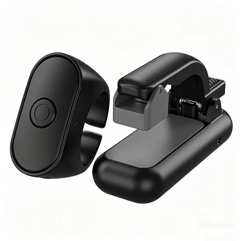 Wireless Page-Turner Ring Remote with Screen Clip