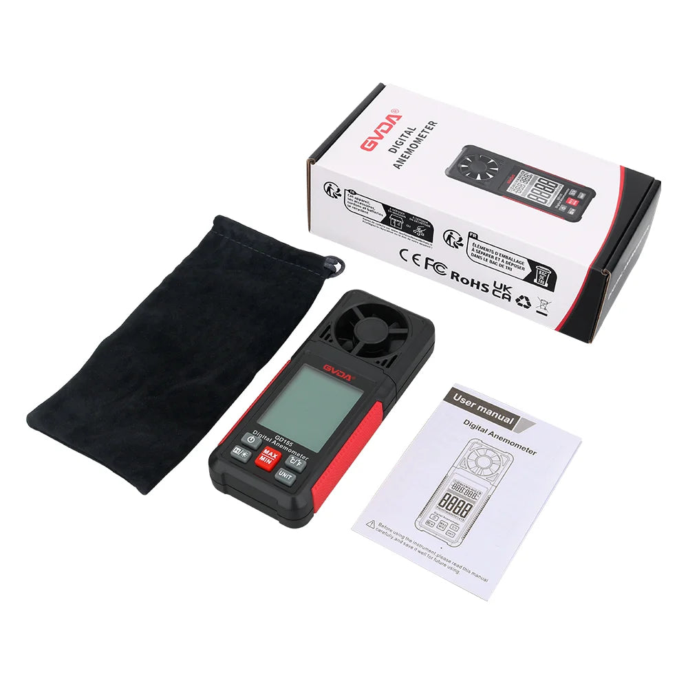 GD155 Wind Speed, Temperature and Humidity Meter