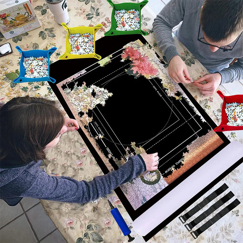 Covor pliant pentru puzzle-uri – Mărime și opțiuni de culoare