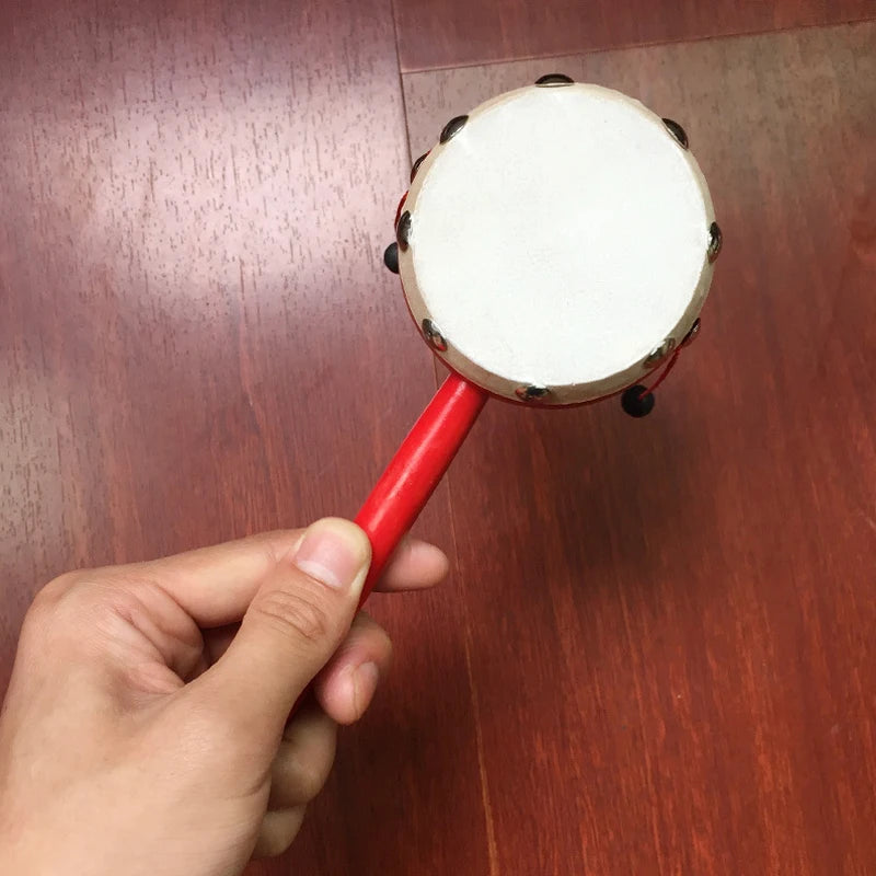 Spinning Rattle Drum Legetøj