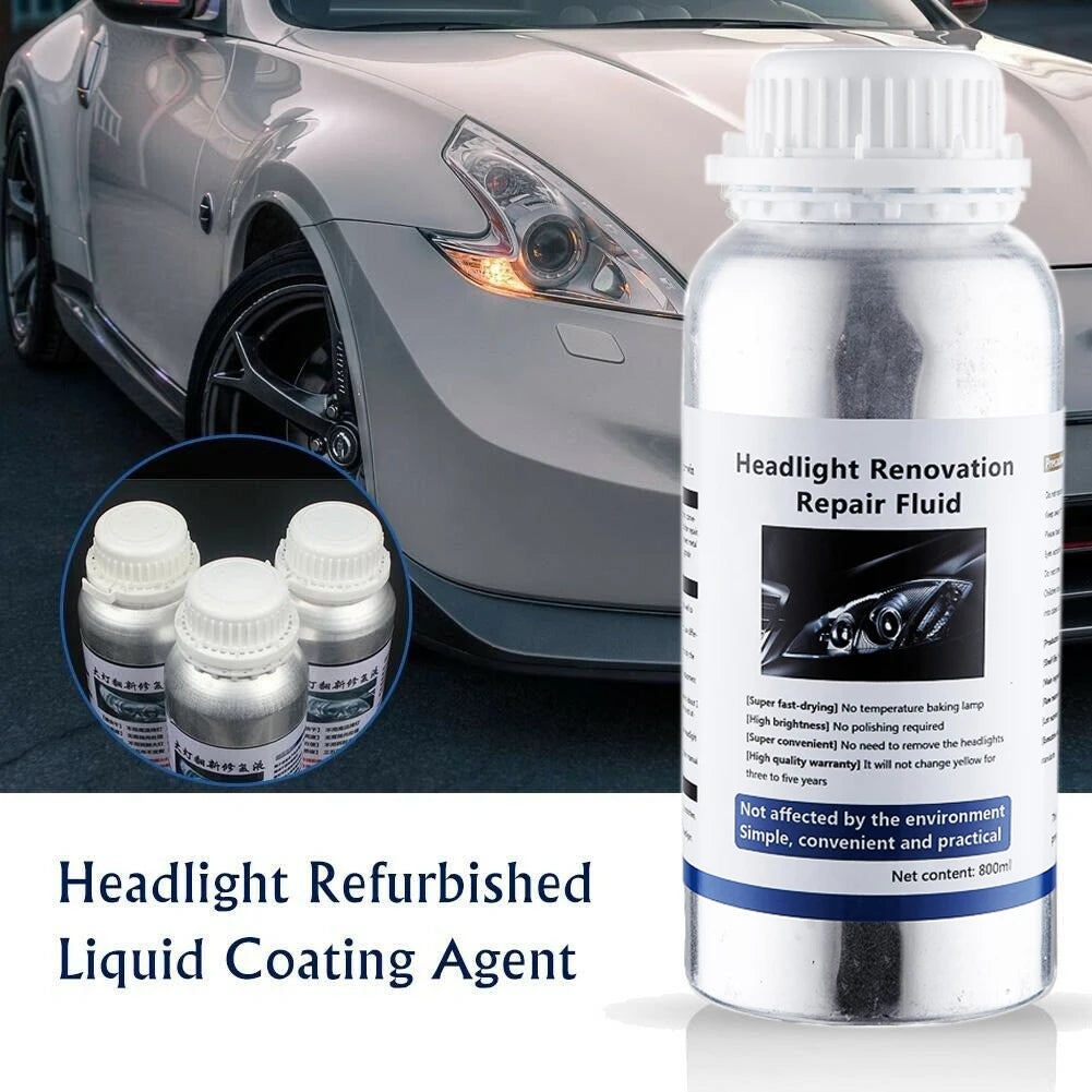 Car headlight repair tool heating Cup Car headlight Care Tool  800ML Car Headlight Polishing Liquid Polymer Car Repair Products 