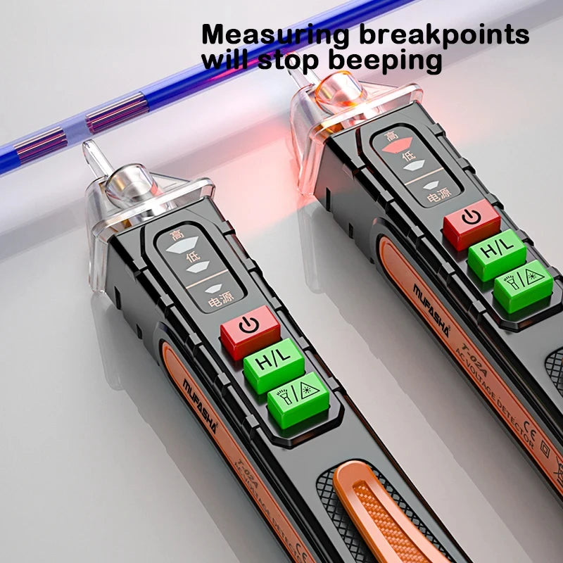 Dual-Sensitivity Non-Contact AC Voltage Detector