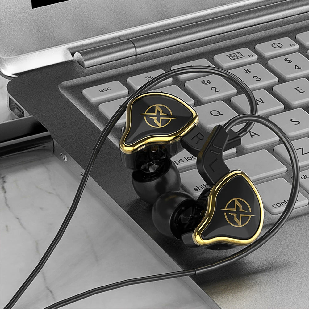 USB Gaming Headset With Microphone Wired Remote Control Earphones Noise Cancelling PET Diaphragm for PC Computer PS4 PS5