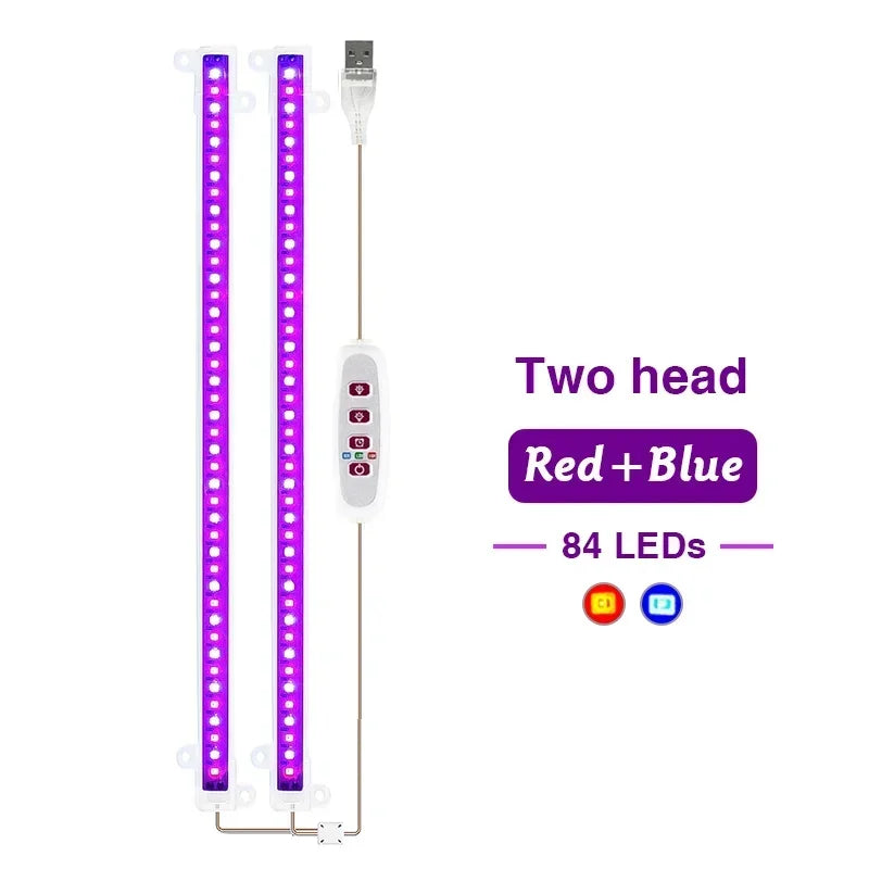 30 cm USB LED Plant Light Bars, 1–4 Bar Options