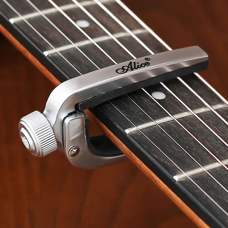 Metal Trigger Capo for Acoustic, Electric, Bass and Ukulele