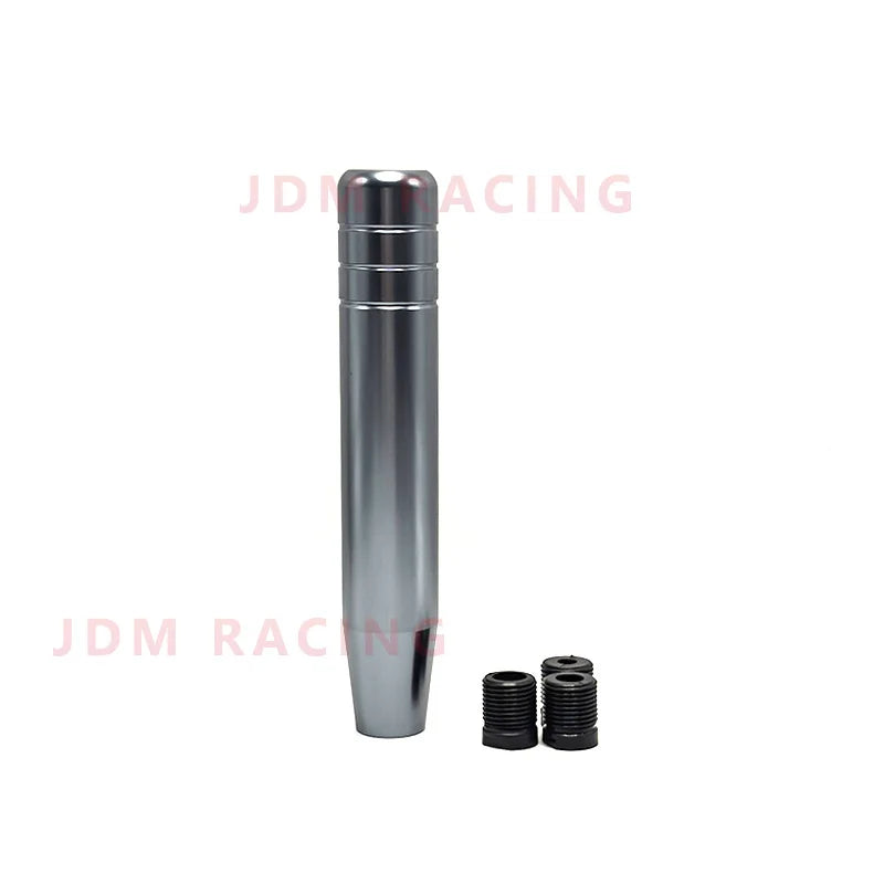 Universal Auto 13cm 18cm Length Manual Car Gear Shift Knob Aluminum Gear Shift Knob Racing Car Shift Gear Knob With 3 Adapters