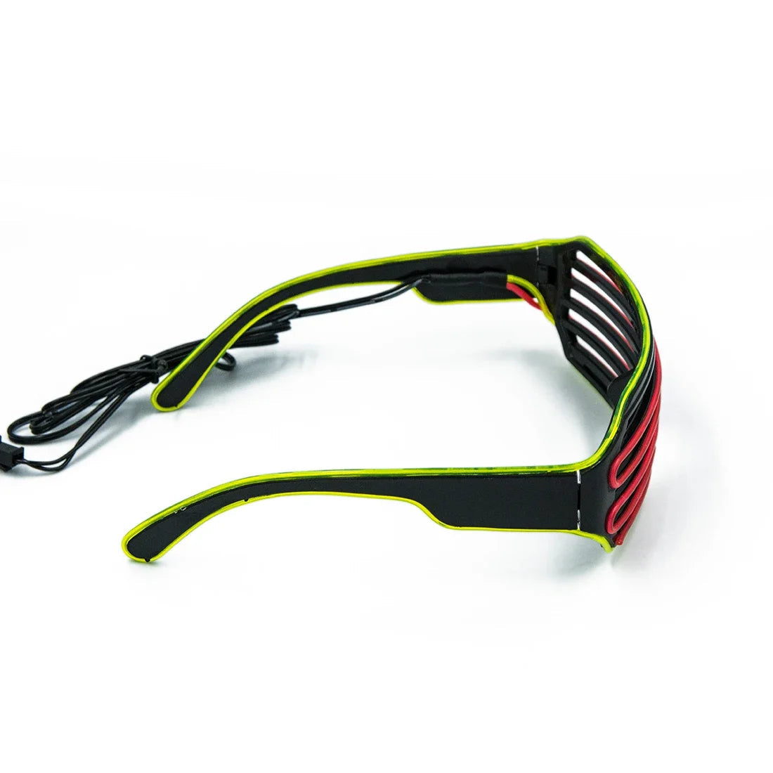 LED Glowing Glasses Gafas Luminous Bril Neon Christmas Glow Sunglasses Flashing Light Glass for Party Supplies Prop Costumes New 