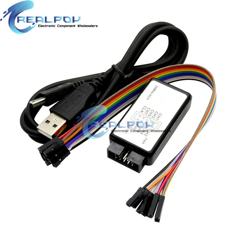 USB Logic Analyzer, Eight Channels, 24 MHz
