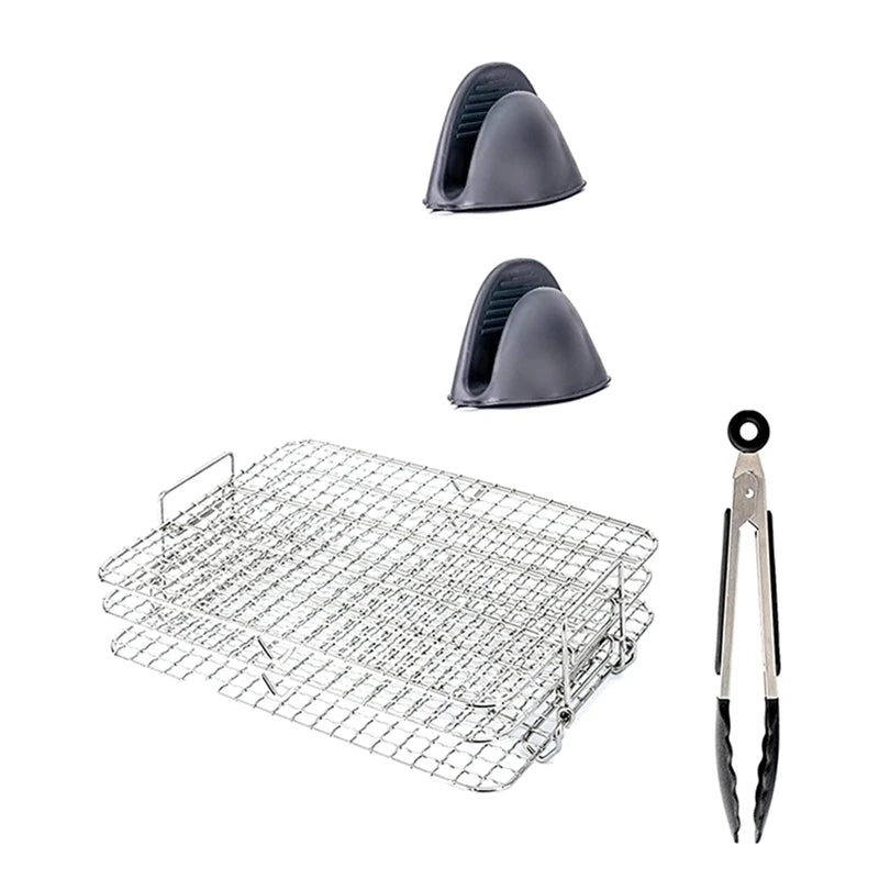 3-Tier Air Fryer Rack for Matching Foodi Grill XL