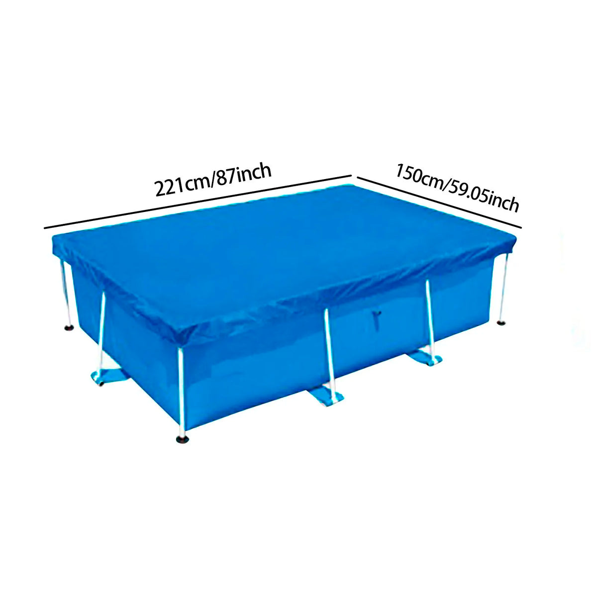 Runde PE-Poolabdeckung, 280 cm