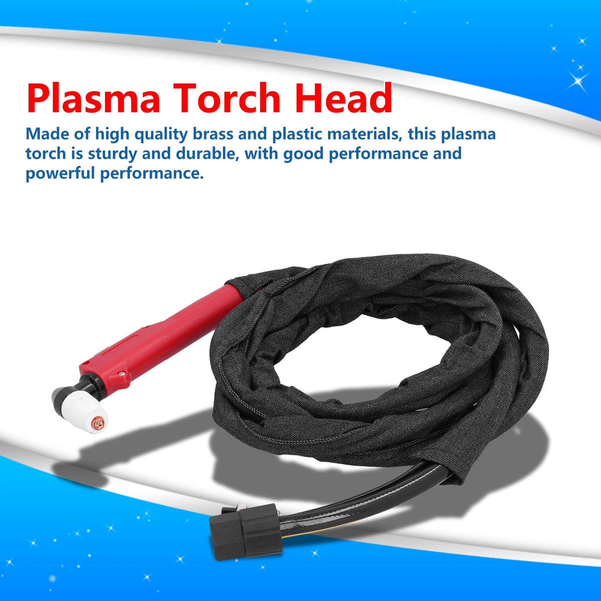 PT31 Plasma Cutting Torch - 2.5m Straight Handle