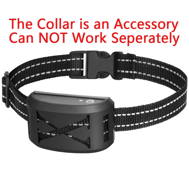 2-in-1 Wireless Dog Fence & Training Collar with Remote Control