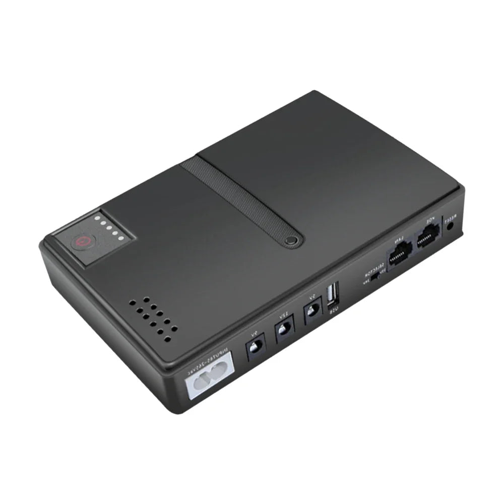 18W Mini DC UPS for Compatible Routers and Cameras