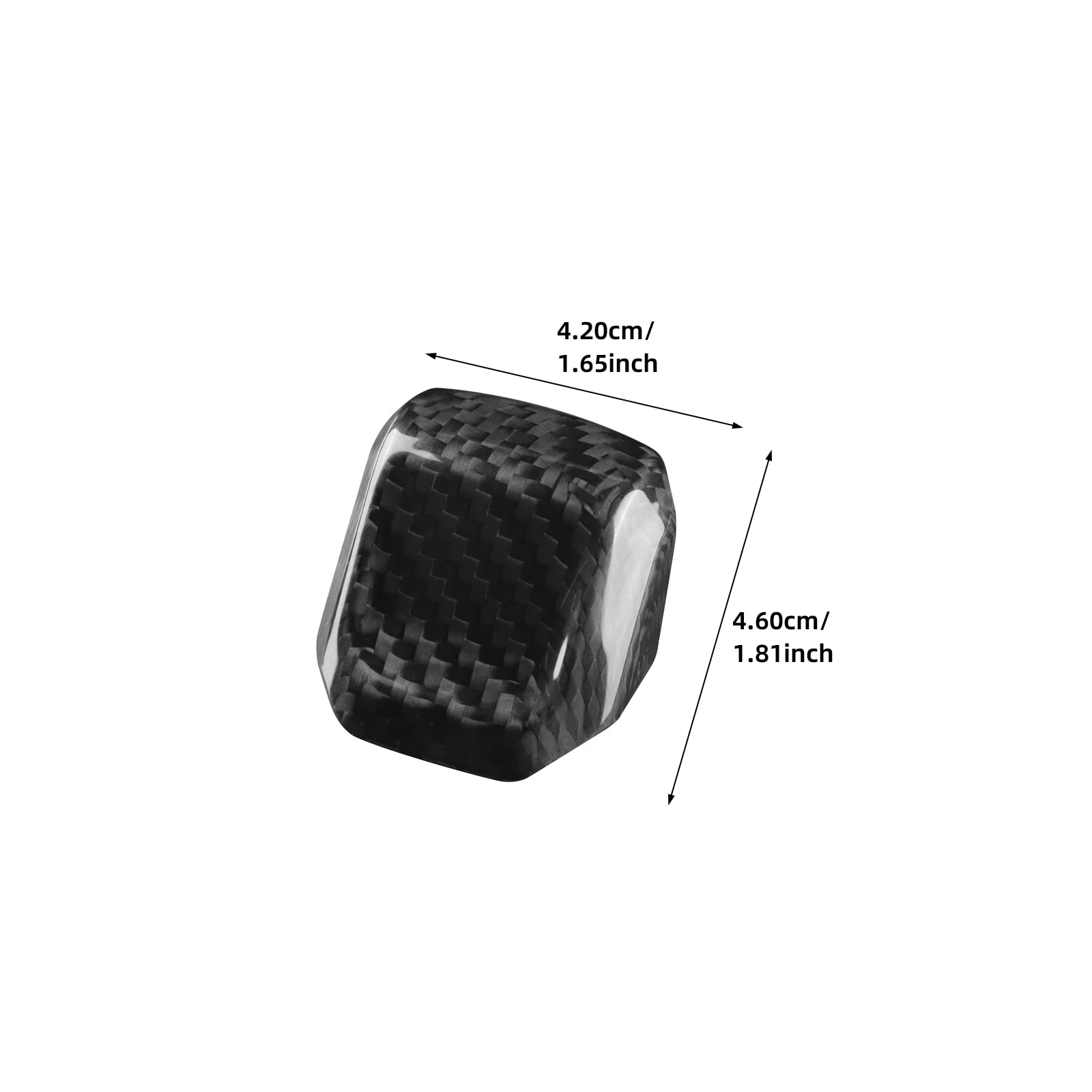 Hard Dry Carbon Fiber Gear Shift Trim for Cupra Leon & Formentor