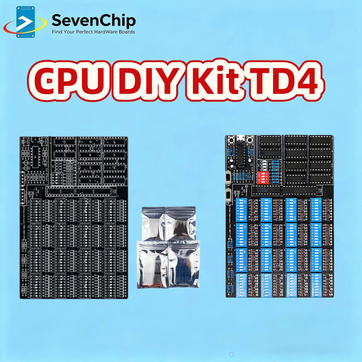 Juego de soldadura de CPU de cuatro bits TD4