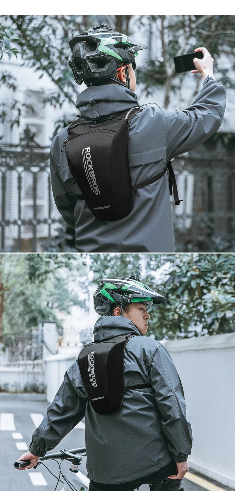 2L Hydration Backpack Running Vest with Water Bladder