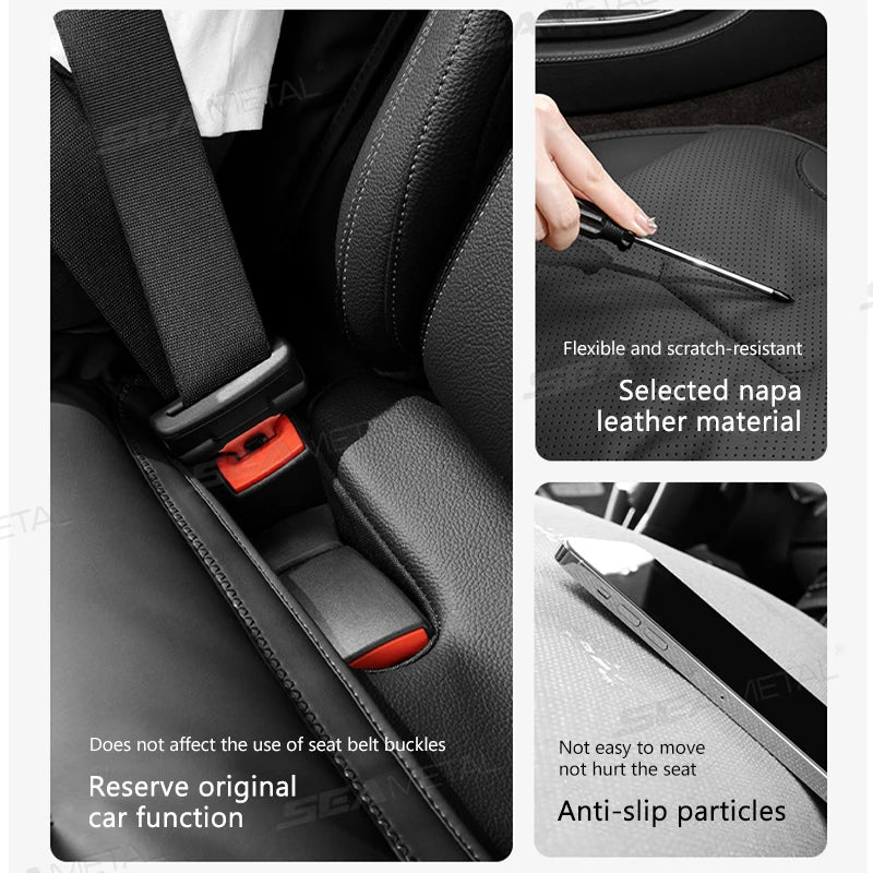 SEAMETAL Breathable Car Front Seat Cover Wear-Resistant Anti Slip Car Seat Cushion Protection Cover Universal for Sedan Suv Mpv