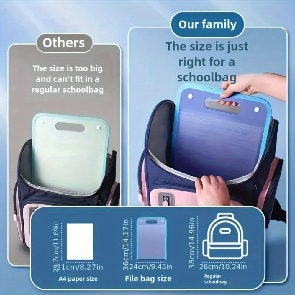 A4 Expanding Document Folder with Carry Handle