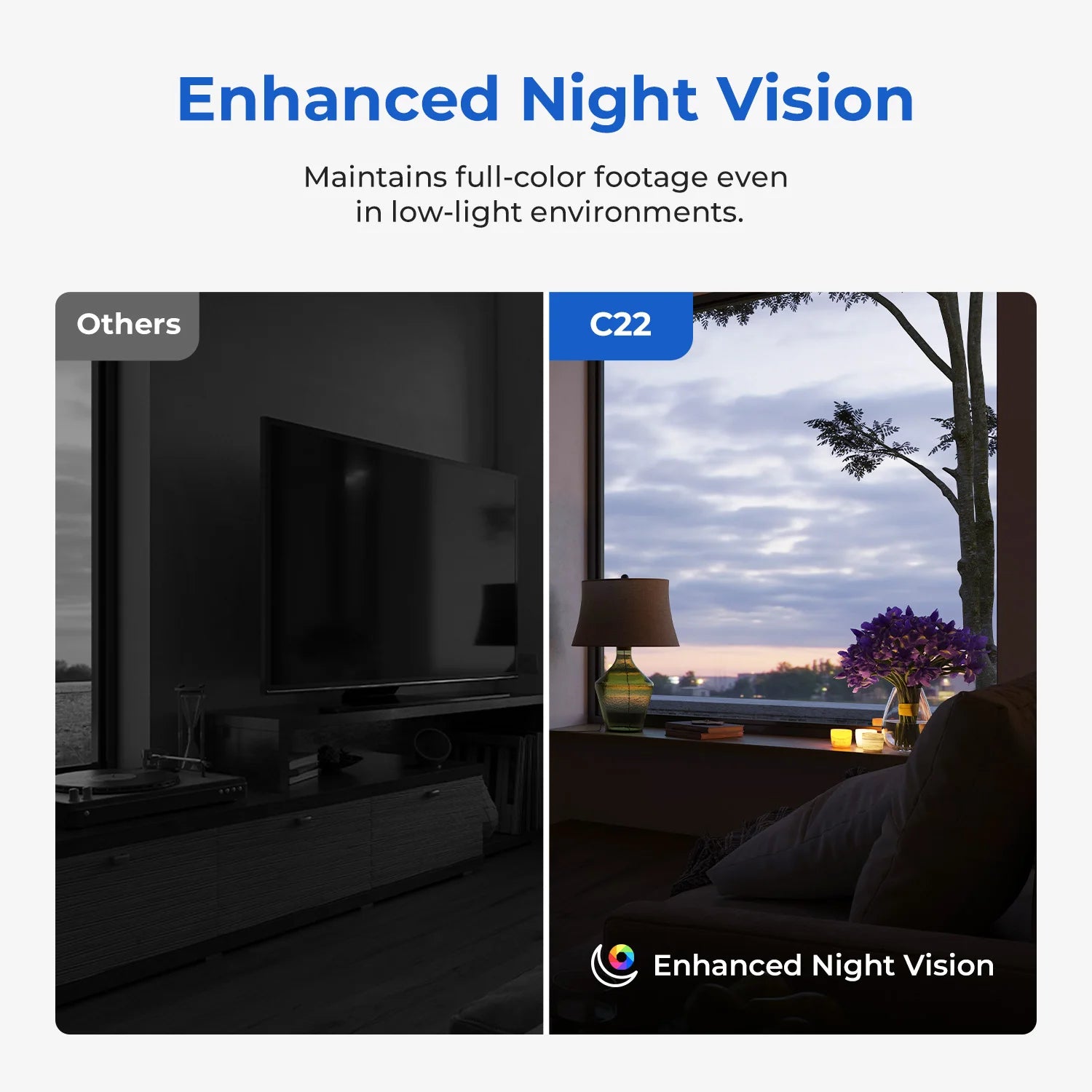 IMILAB C22 3K WiFi Indoor Security Camera with AI Detection