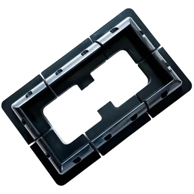 RV Solar Mounting Bracket Drill-Free Plastic Photovoltaic Panel Fixing Corner Brackets Kit For RV Caravans Vehicles Motorhomes