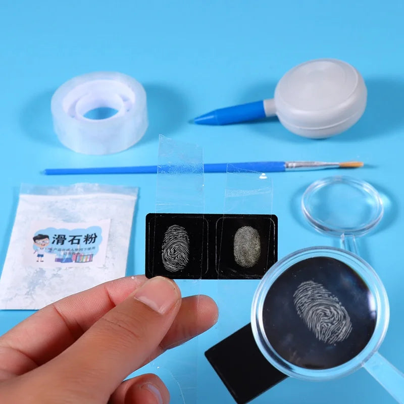 Kit esperimento osservazione impronte digitali