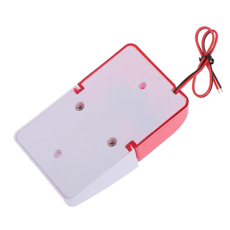 120 DB Flash LED Strobe Light Wired Siren 12V/ 5V /24V /220V Work For Wifi GSM PSTN Home Security Voice Burglar Alarm System 