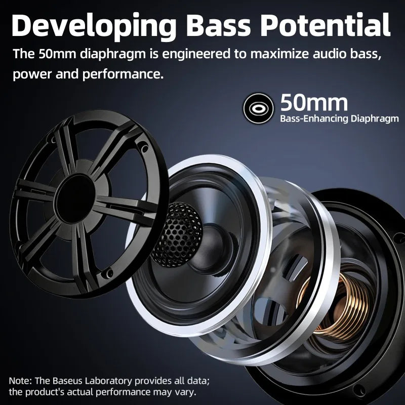 6.5 Inch Marine Coaxial Speaker with HIFI Light, IP66 Waterproof, 1pc