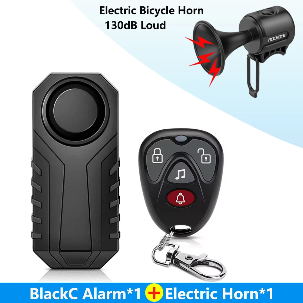 Wireless Bike Alarm - Remote and Two-Way Options