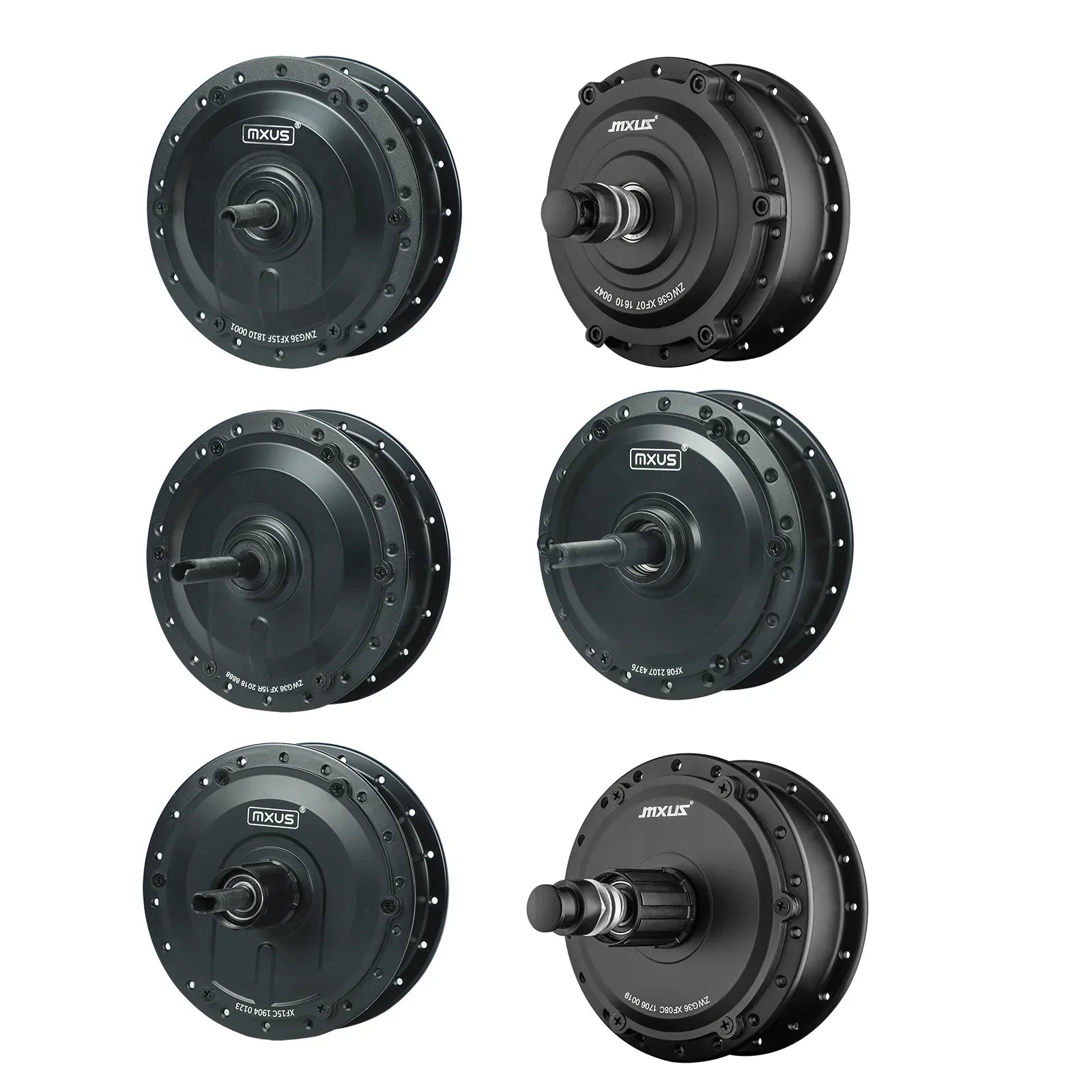 Motore Brushless a Mozzo con Ingranaggi per Bicicletta Elettrica MXUS E-Bike