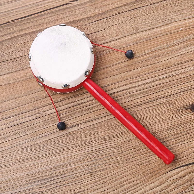 Spinning Rattle Drum Legetøj