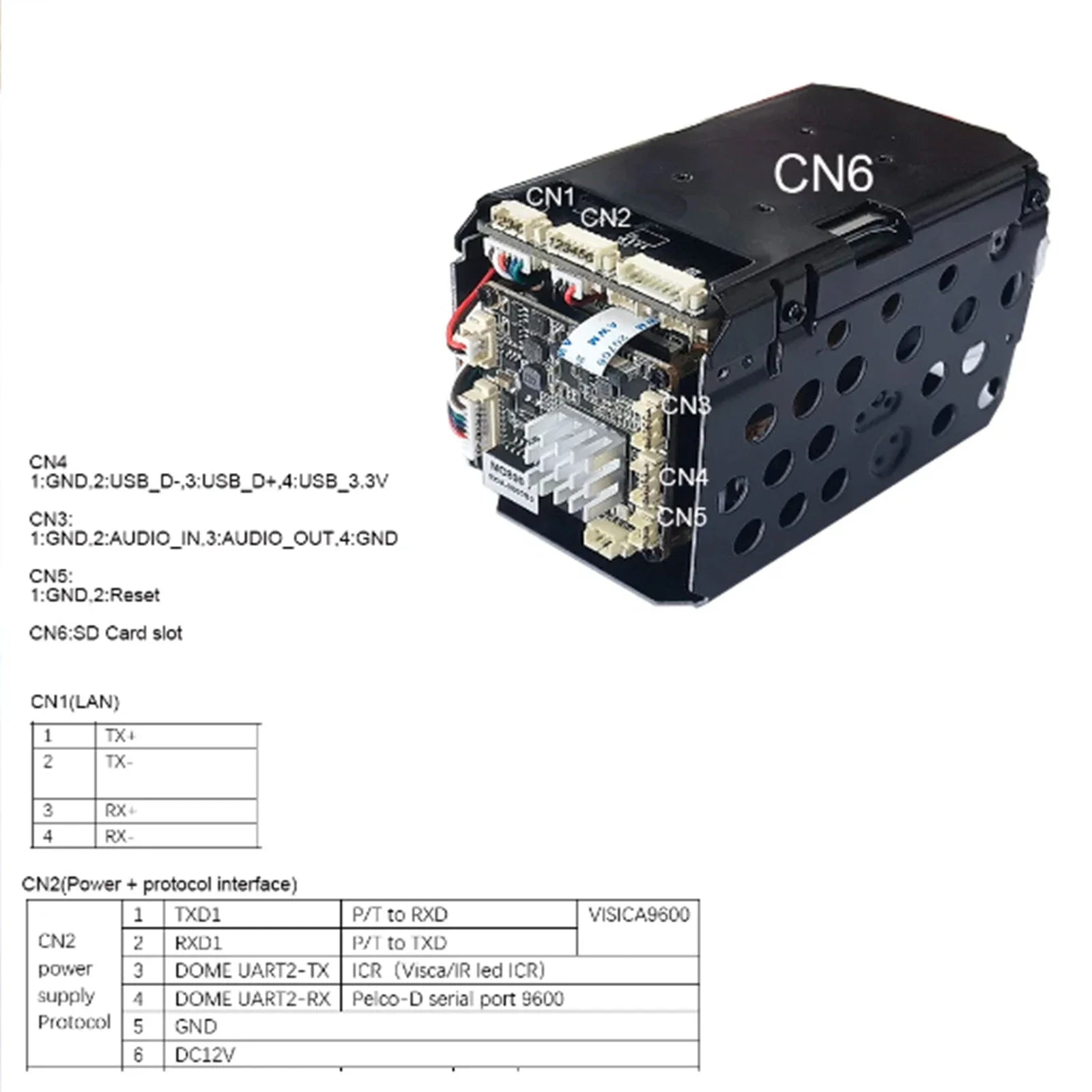 4K 8MP 30fps 4X 20X 30X 36X 300X 600X Zoom RTMP IP Camera IVM4200 P2P ONVIF IMX415 SD 256GB IP Camera P6slite App