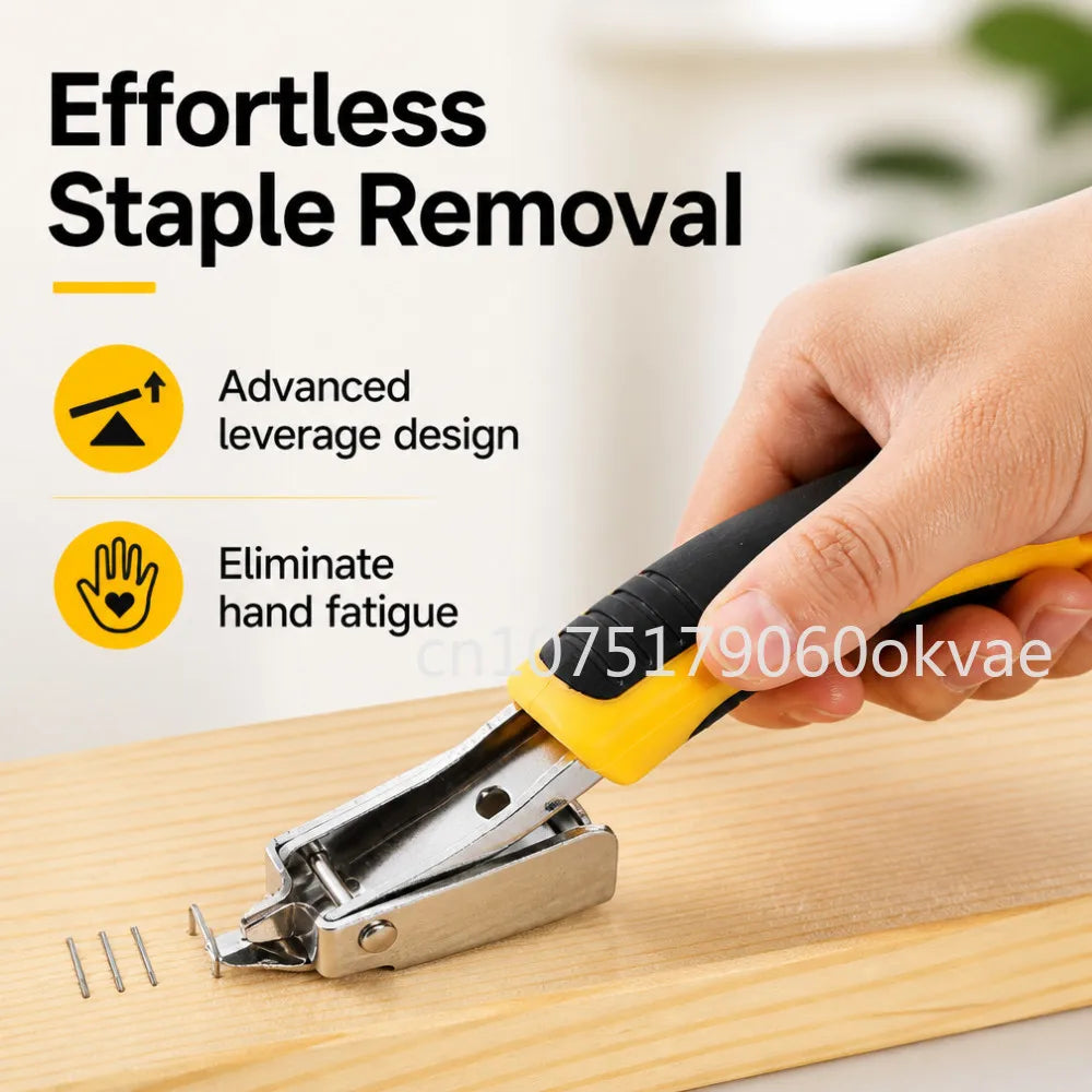 Upholstery Staple Puller with Leverage Handle