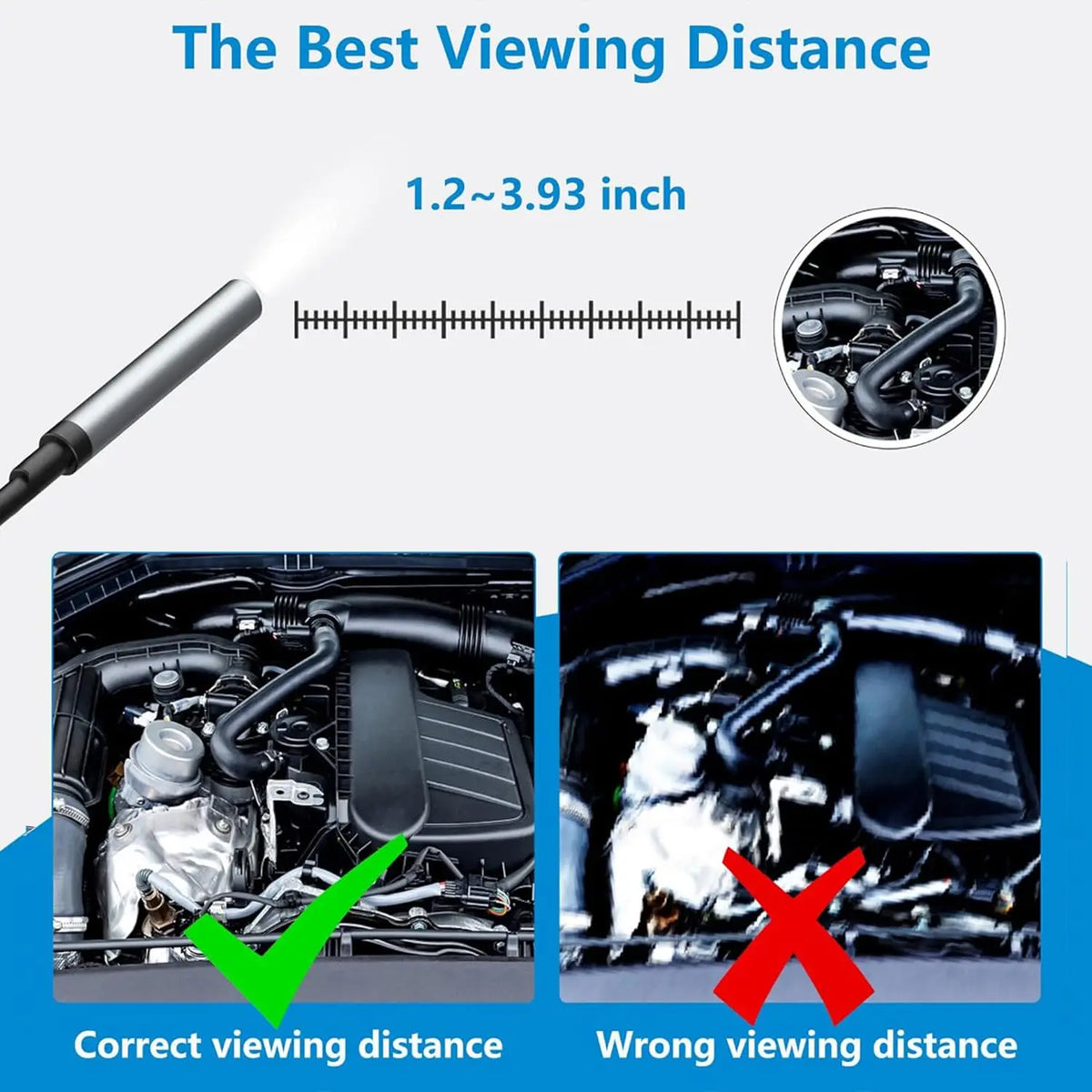 HD 960P Inspection Endoscope Camera