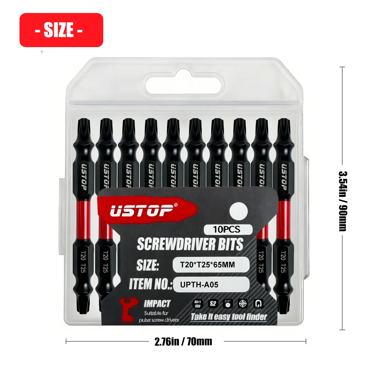 65 mm Doppelseitige Torx-Bits