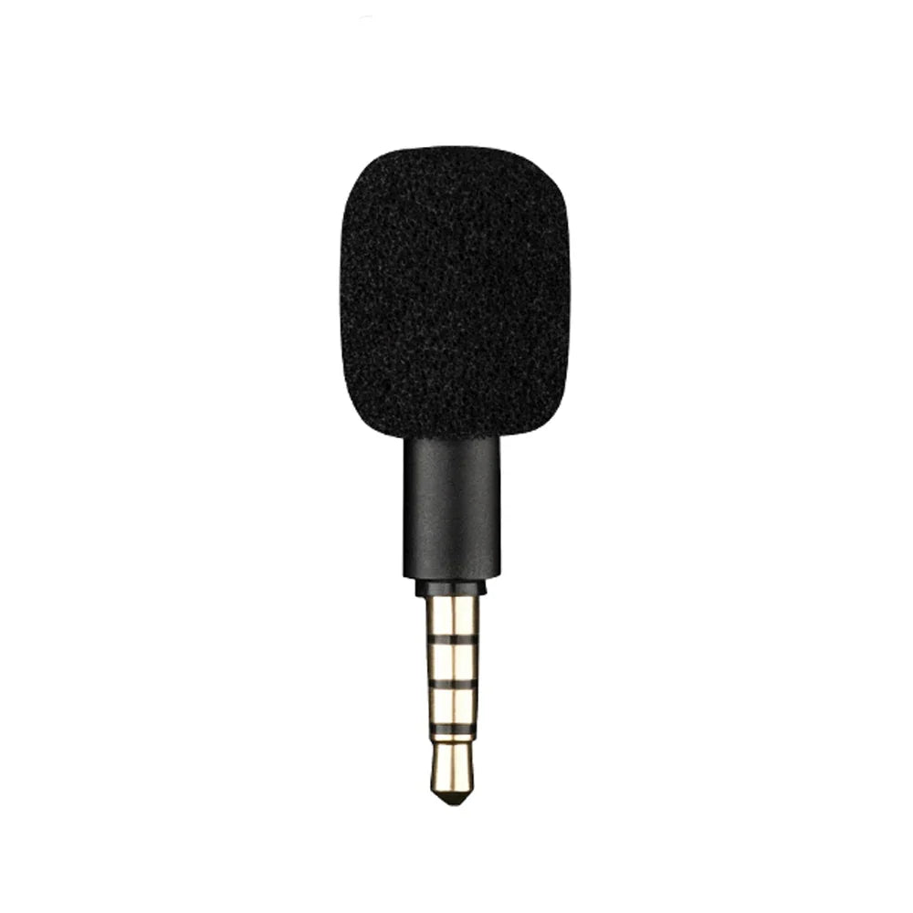 Mini-condensatormicrofoon van 3,5 mm, 3- of 4-polig