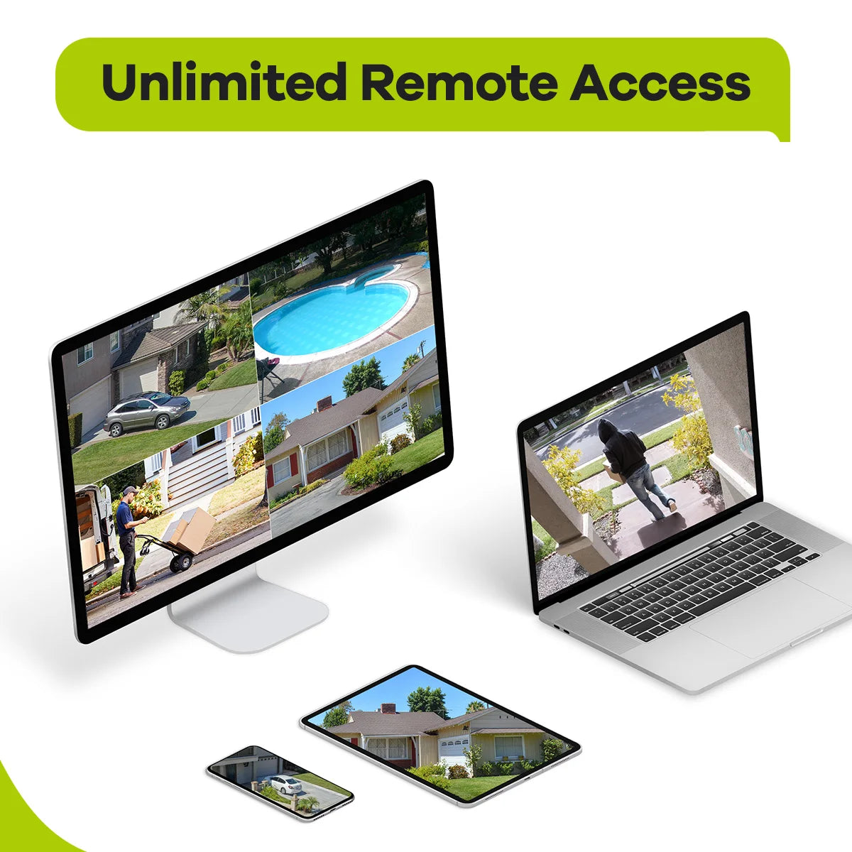 SANNCE 5MP PoE Security Camera System with 8CH NVR