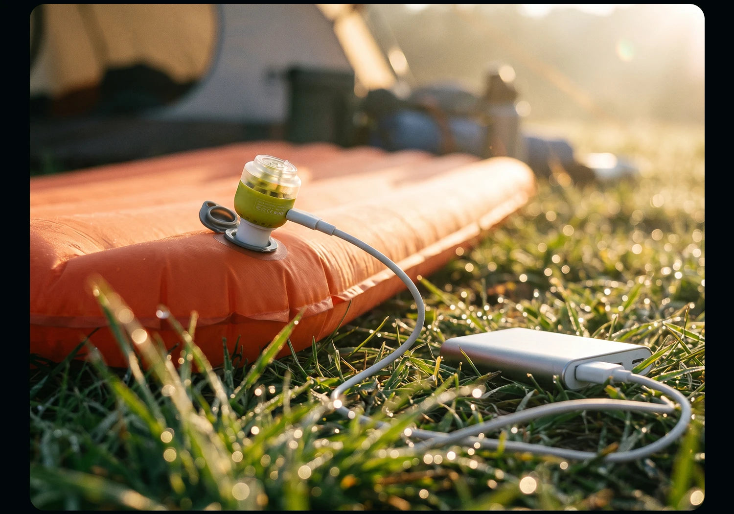 Lightweight 5kPa Mini Air Pump for Camping Mats and Tubes