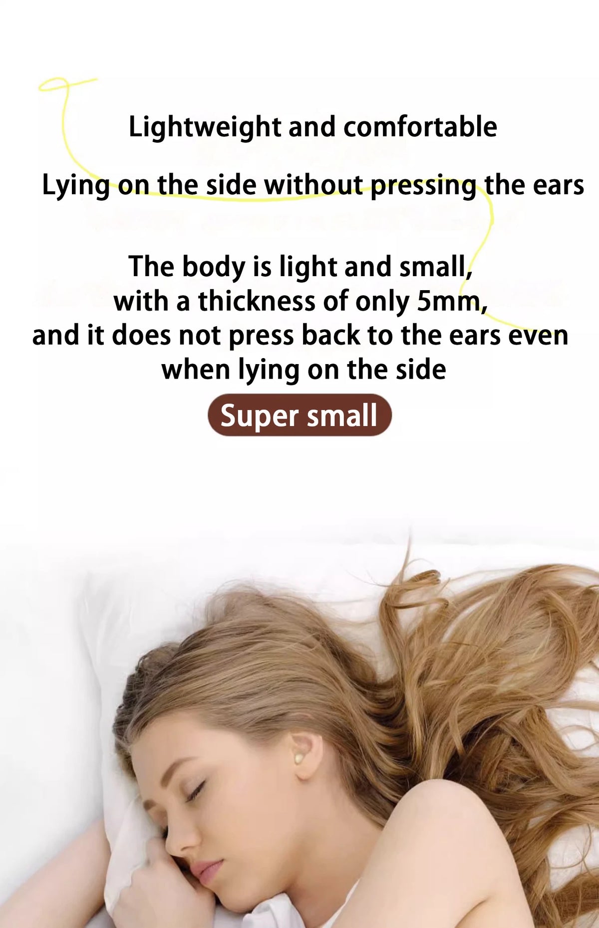 Small Wireless Bluetooth In-Ear Headphones