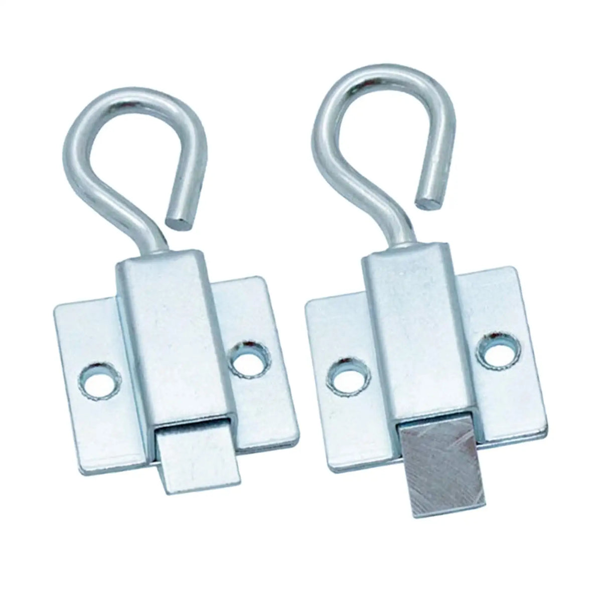 Spring-Loaded Door Bolt with Pull Ring